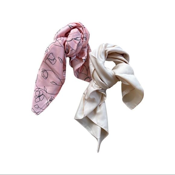 Lark & Ives Hair Scarf Set of Two - NWT - Picture 2 of 8